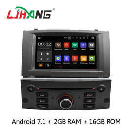 Android 7,1 de Speler PX3 4Core van 7 Duimpeugeot DVD met AUXINEkaart GPS