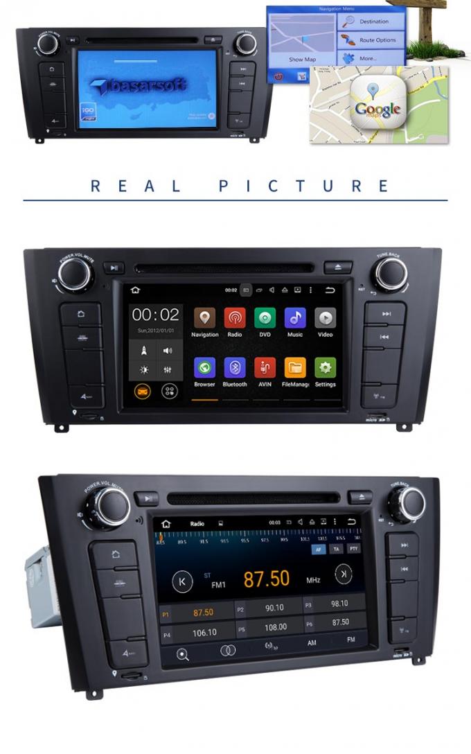 7 de Speler van het duimtouche screen PX3 BMW GPS DVD met Multi - Taalsysteem