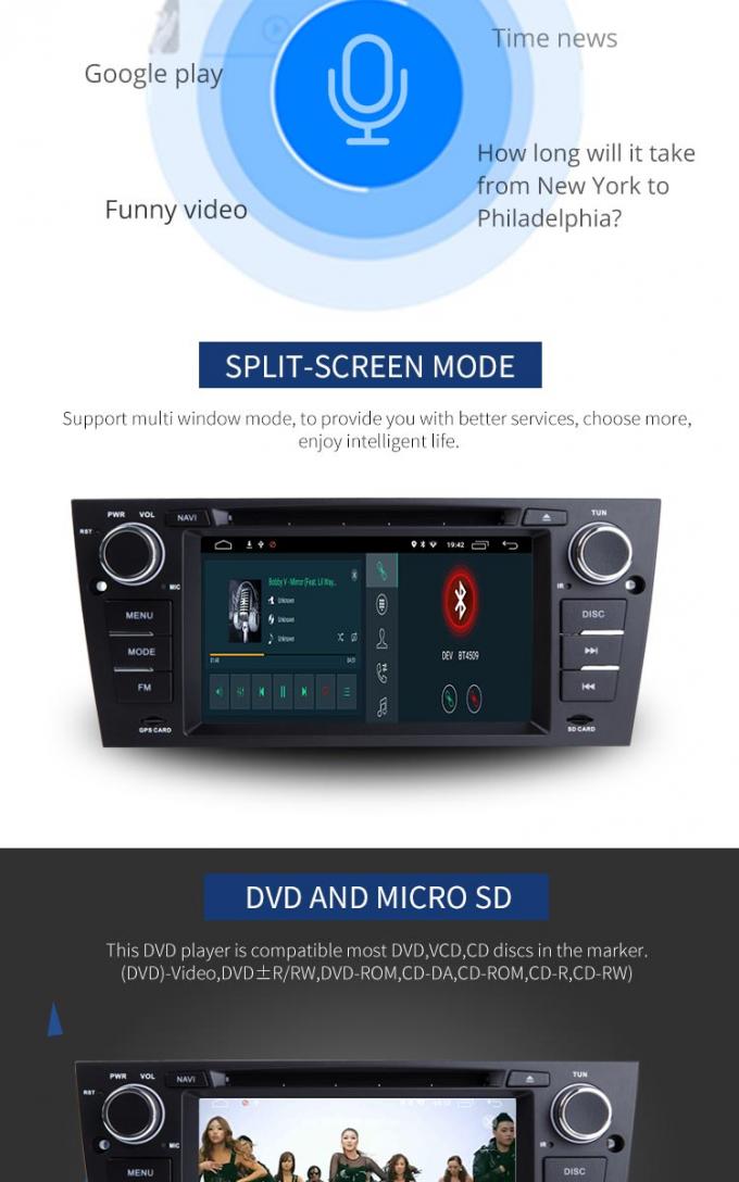Speler PX6 Android 8,1 Systeem Toegelaten Bluetooth van auto de Auto Radiobmw GPS DVD -