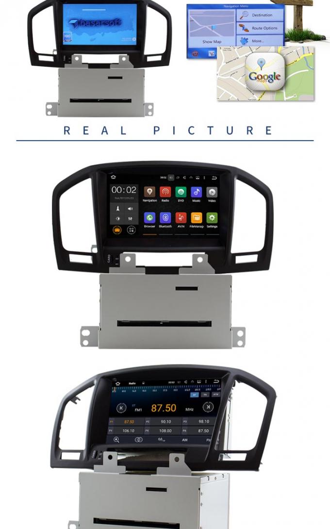Android 7,1 Opel-de Spelerinsignes van de Autoradio DVD met de Radio Van verschillende media