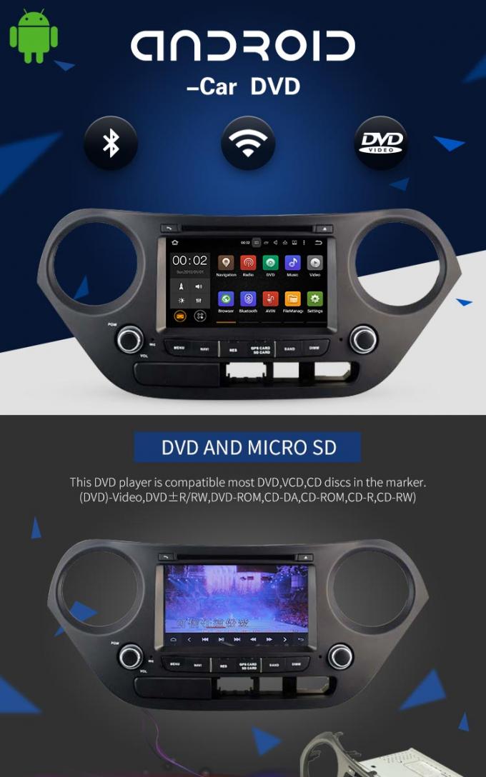 Originele de Navigatiegps Dvd van Hyundai I30 van het Autogebruikersinterface Speler met Radiotuner